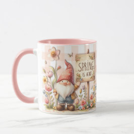 Caneca Primavera Está Aqui Gnomo