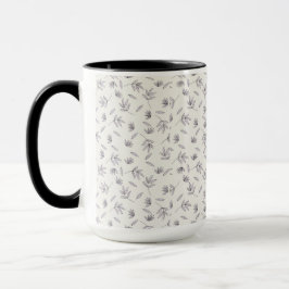 Caneca Primavera Flor Padrão Combo Floral