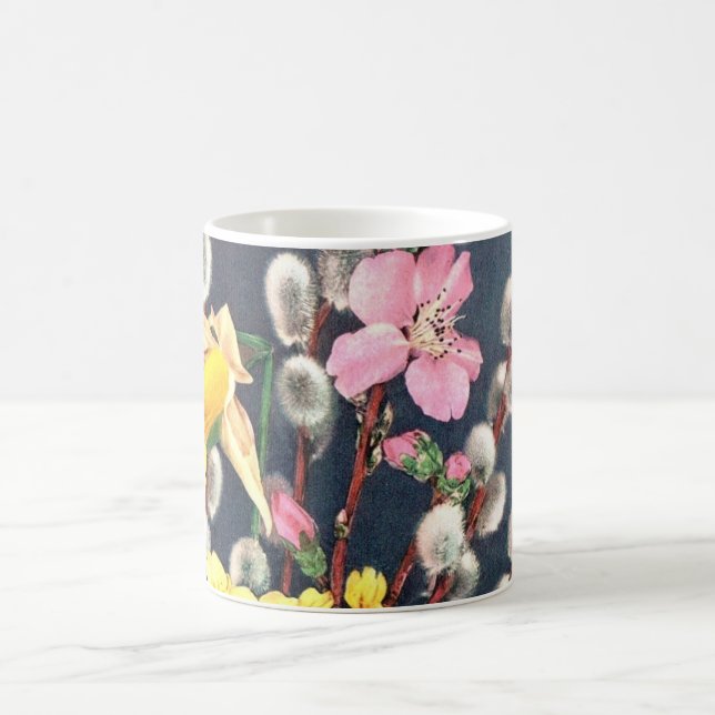CANECA - PRIMAVERA FLORESCE O DESIGN FLORAL - (Centro)