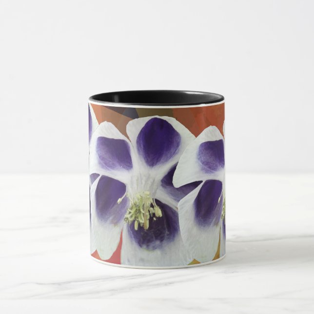 Caneca Primavera Geometry Abstrato Art Mug (Centro)