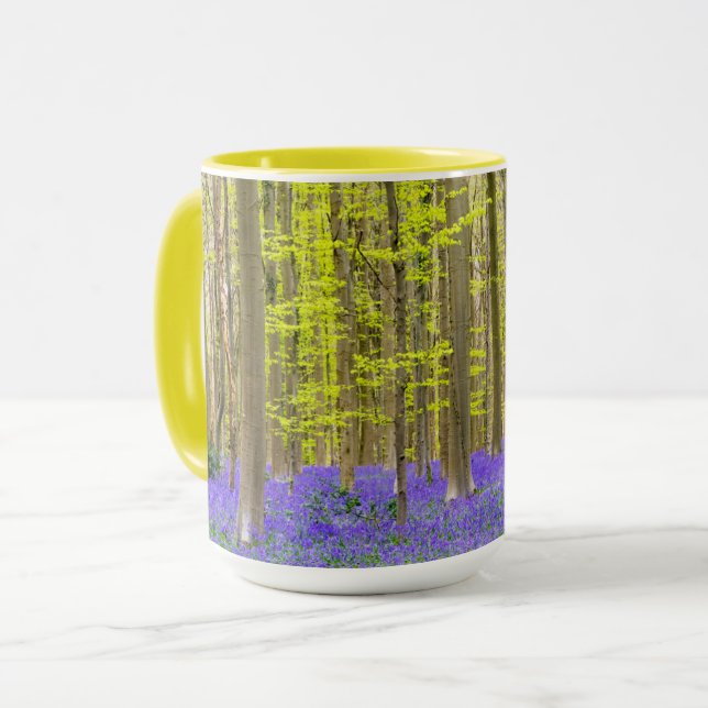Caneca Primavera na Floresta Azul (Frente Esquerda)