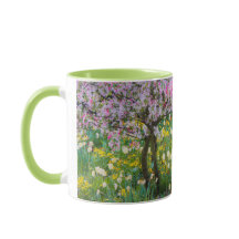 Primavera no jardim de Claude Monet