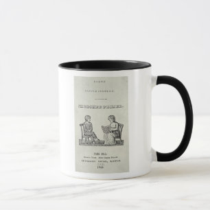 Caneca Primeira demão Cherokee, 1845 (gravura)