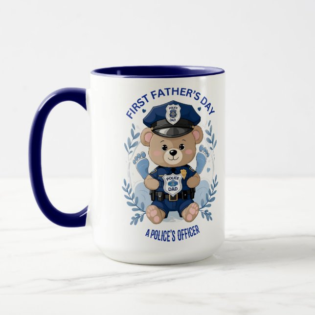 Caneca Primeira 💙 do Dia do Pai (Esquerda)