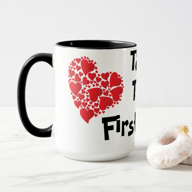 Caneca " Primeira Etapa " (Com Donut)