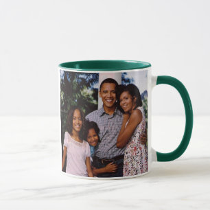 Caneca Primeira família do presidente Obama América