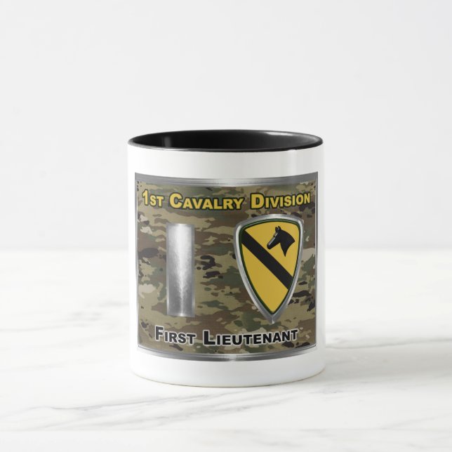 Caneca Primeira Tenente da Divisão de Cavalaria da rua (Centro)
