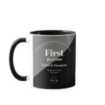 Primeiro ano de serviço, presente de negócios pers