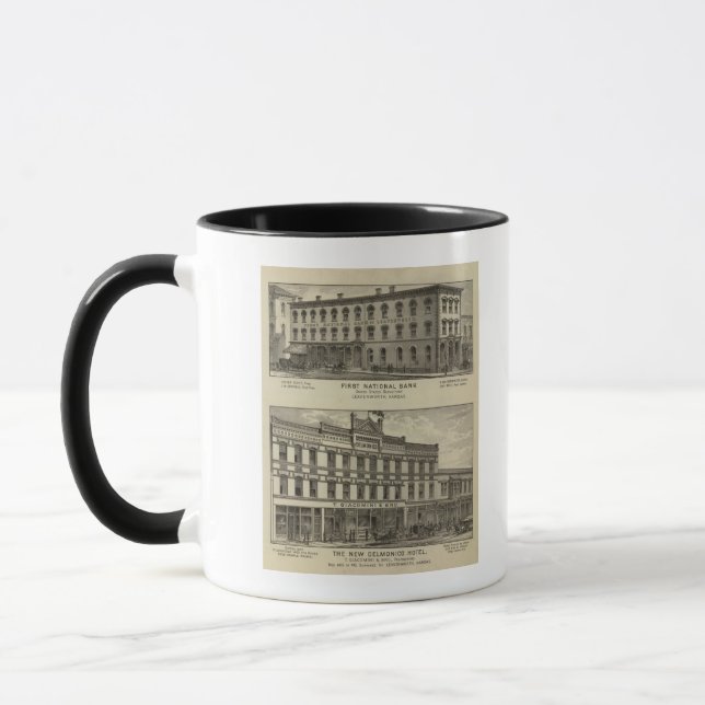 Caneca Primeiro Banco Nacional (Esquerda)