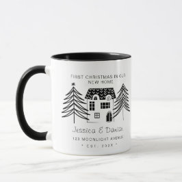 Caneca PRIMEIRO NATAL MINIMALISTA EM NOSSA NOVA CASA 2 To