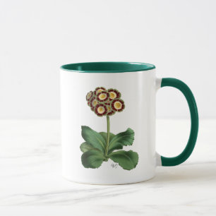 Caneca Primula Auricula Vermelha