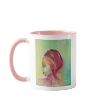 Caneca princesa africana para café, chocolate quen