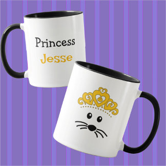 Caneca Princesa de Rato Personalizável