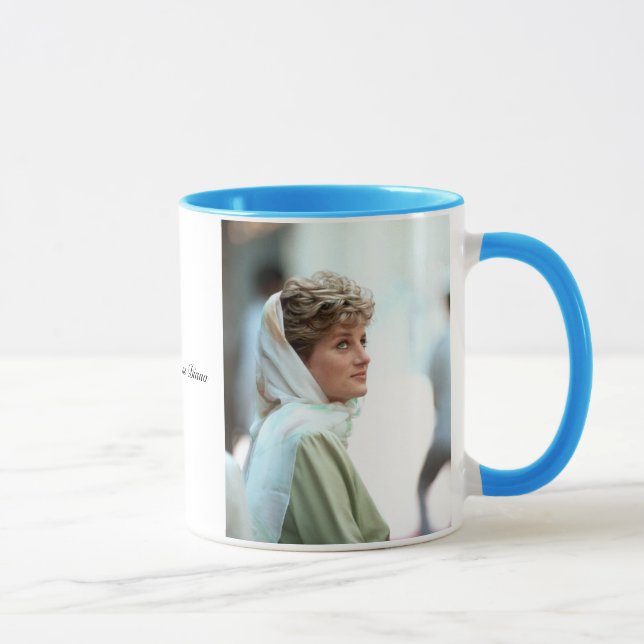 Caneca Princesa Diana Egipto 1992 de HRH (Direita)
