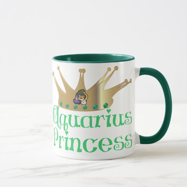 Caneca Princesa do Aquário (Direita)
