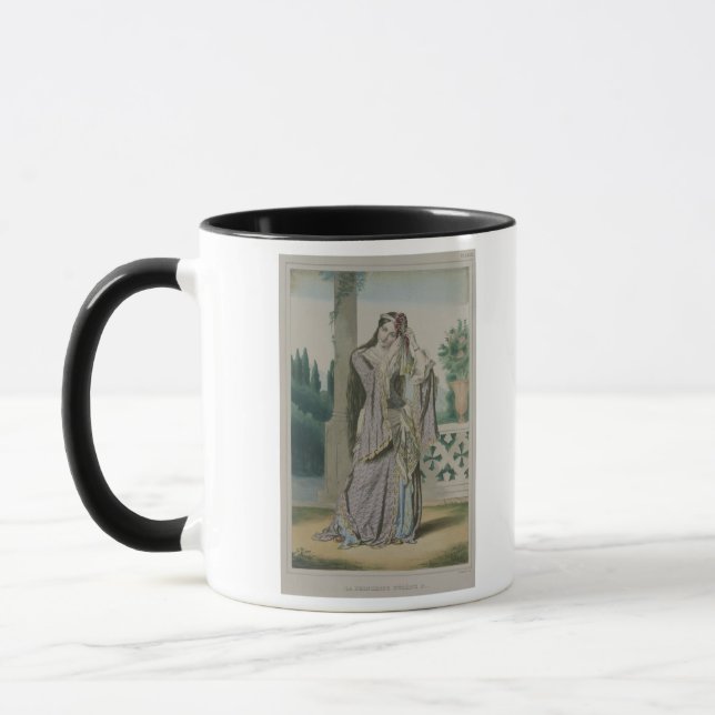 Caneca Princesa Helen, gravada pelos irmãos de Thierry, (Esquerda)