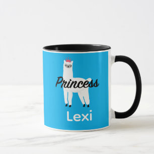 Caneca Princesa Lama Design - Combo Mug