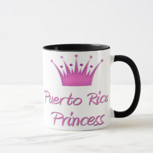 Caneca Princesa porto-riquenha