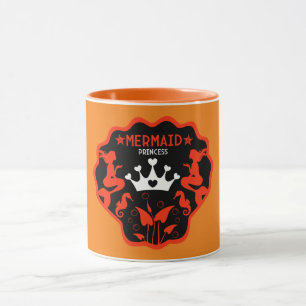 Caneca Princesa Sereia Menina