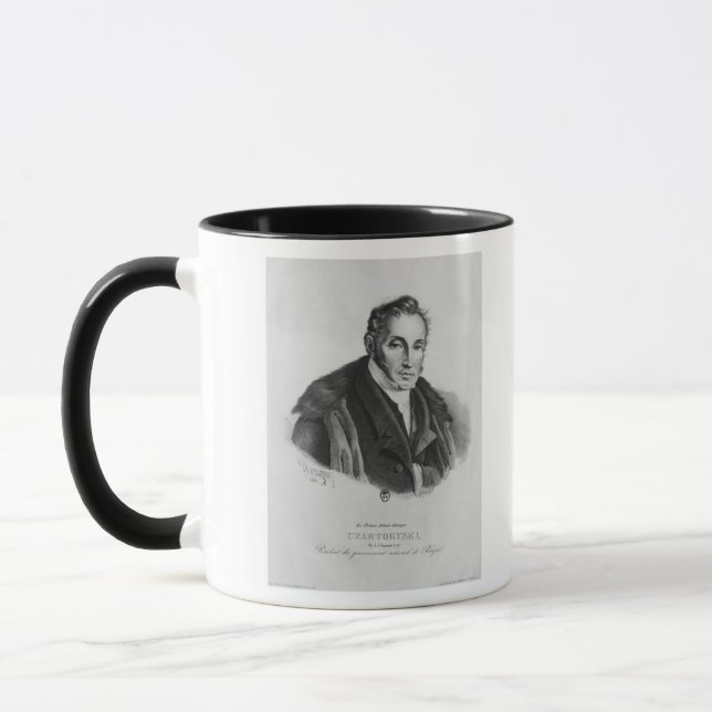 Caneca Príncipe Adam George Czartoryski, 1831 (Esquerda)