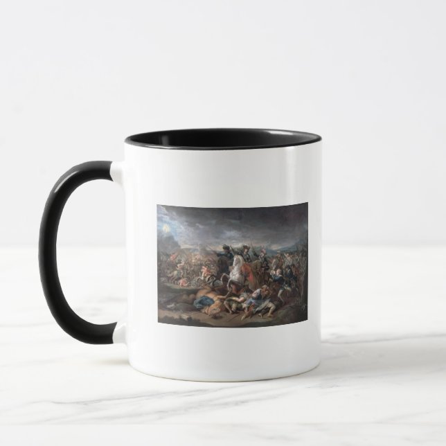 Caneca Príncipe Eugene do Savoy no cerco de (Esquerda)