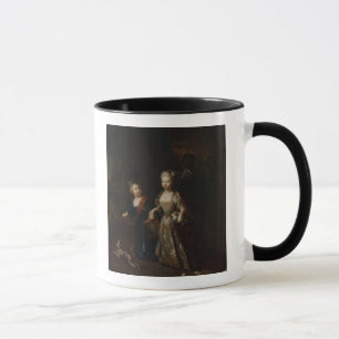 Caneca Príncipe herdeiro Frederick II com irmã