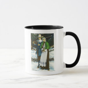 Caneca Priscilla e John Alden Scene