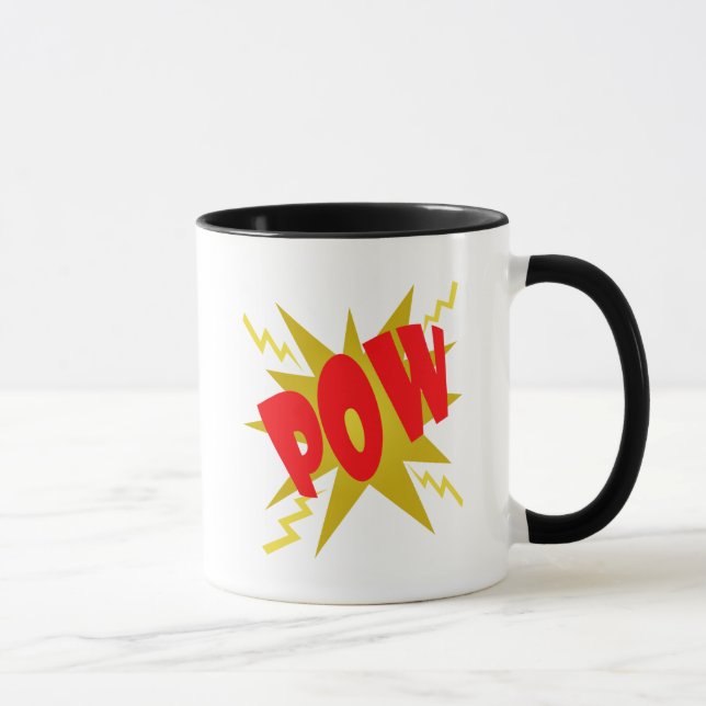 CANECA PRISIONEIRO DE GUERRA CÓMICO! (Direita)