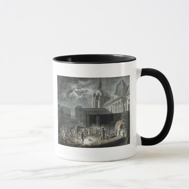 Caneca Prisioneiros de transferência ao Conciergerie (Direita)