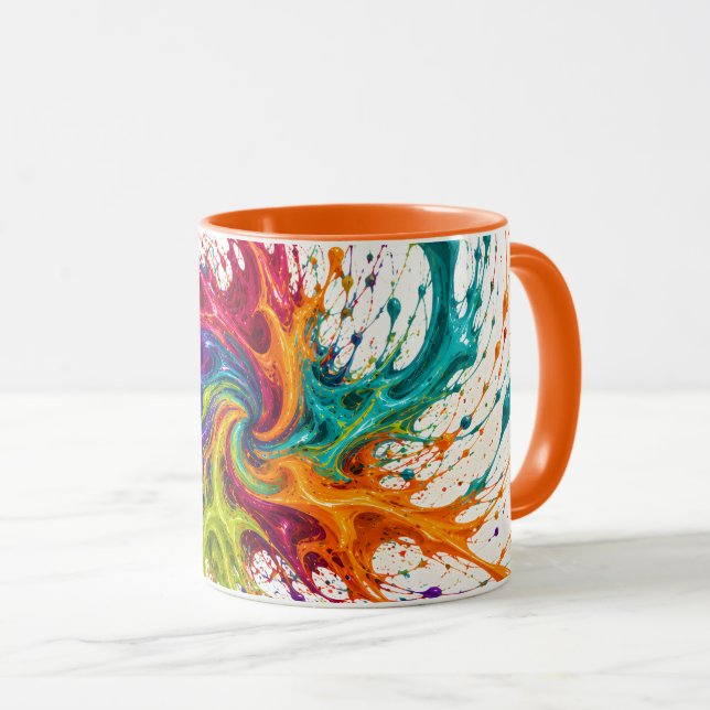 Caneca Prisma Giratório (Frente Esquerda)