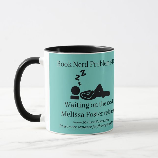 Caneca Problema do Nerd de livro nº 101 Mug (Esquerda)