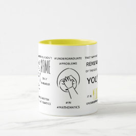 Caneca Problemas De Graduação Em Matemática - Mug