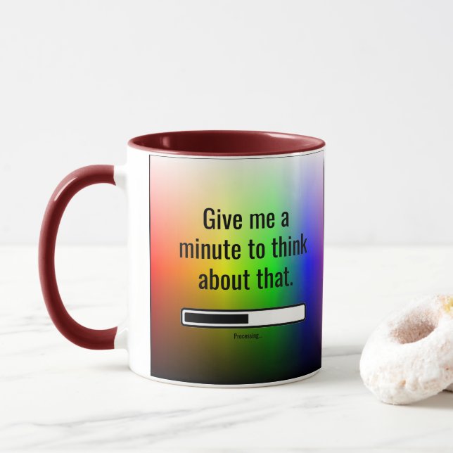 Caneca Processando... (Com Donut)
