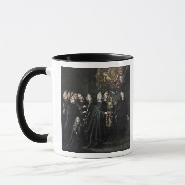 Caneca Procissão de St. Clare com o Eucaristia (Esquerda)