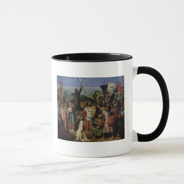 Caneca Procissão dos cruzados em torno de Jerusalem (Direita)