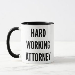 Caneca Procurador de Trabalho do duro