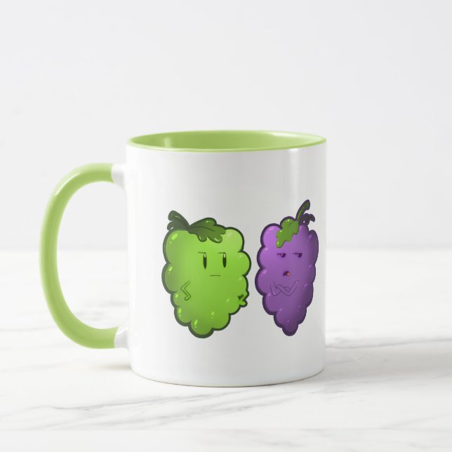 Caneca Produções de Uvas Azuis - Mug (Esquerda)
