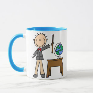 Caneca Professor com o globo