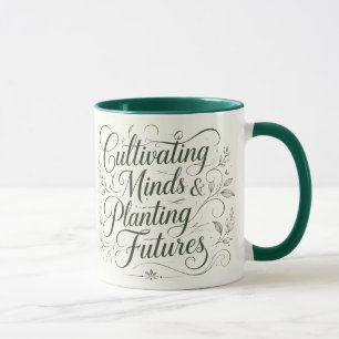 Caneca Professor de Biologia – Cultivando Mentes Plantand