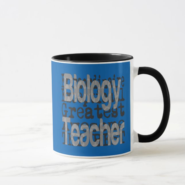 Caneca Professor de Biologia Extraordinário (Direita)