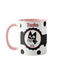 Professor de coruja personalizado Mug