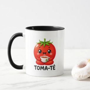 Caneca Professor de Espanhol Piada de Tomate Divertida Ka