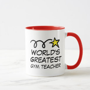 Caneca Professor de ginástica do mundo - Presente de Coff