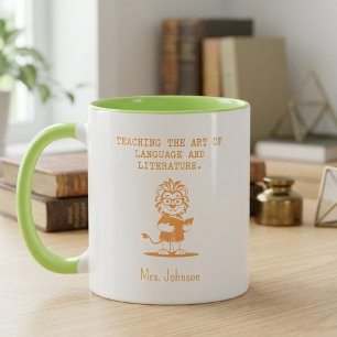 Caneca Professor de Literatura de Língua Inglesa