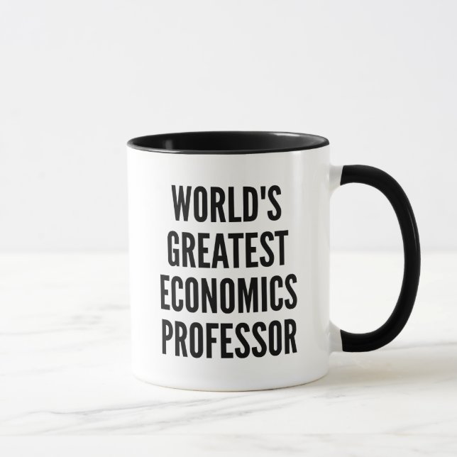 Caneca Professor de Maior Economia do Mundo (Direita)