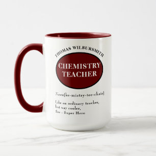 Caneca Professor de Química Personalizado