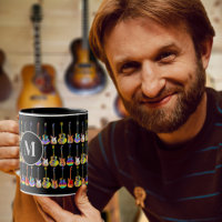 professor ou estudante de música de guitarra perso