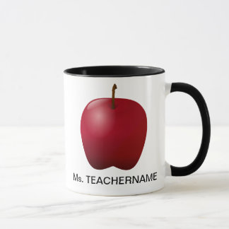 Caneca Professor personalizado de Apple