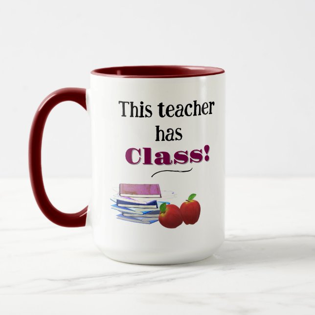 Caneca Professor Personalizado Personalizável (Esquerda)