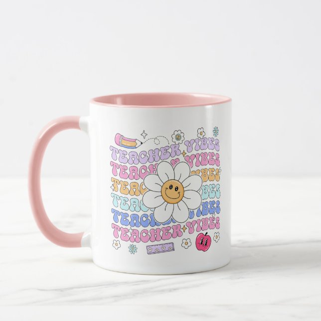 Caneca Professor Retro Vibes Apreciação Mug (Esquerda)